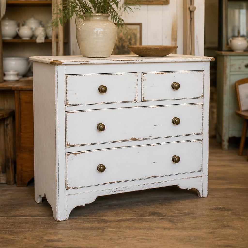 Shabby Chic White Dresser